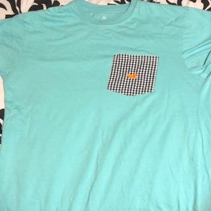 Southern Marsh Gingham Pocket Tee